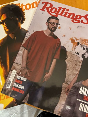 Rolling Stone Greek edition, two issues like new