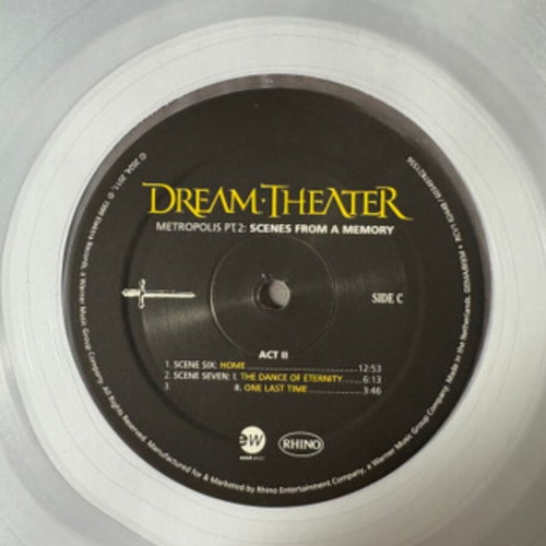 Dream Theater Metropolis Pt. 2: Scenes From A Memory βινύλιο σαν καινούργιο