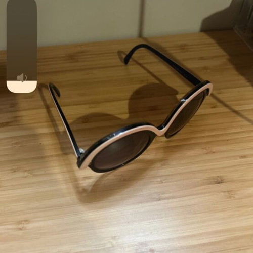 Emilio Pucci sunglasses like new, black and beige