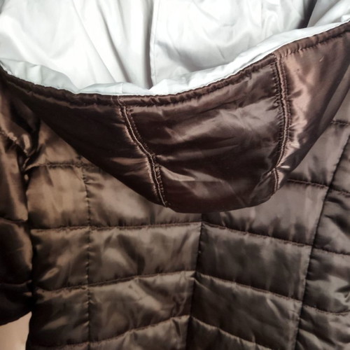 Monnalisa jacket for 8-year-old girl used, brown metallic