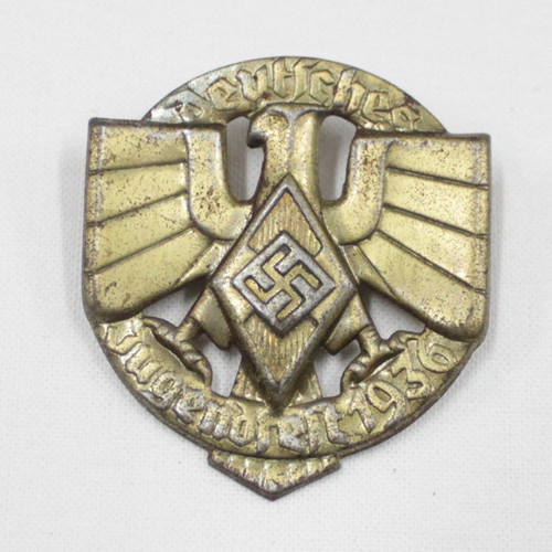 1937 German Badge for Sports Festival used