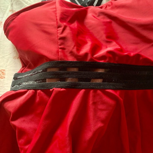Tankini in burgundy color like new, size M