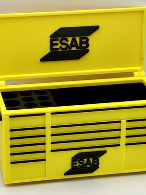 ESAB organizer pen holder pencil like new