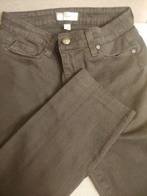 Paige premium denim black slim jeans S/M in excellent condition