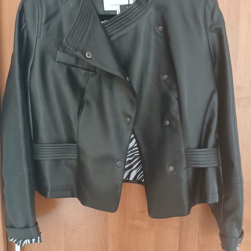 Toi&Moi jacket new, size L, black with two-tone sleeves