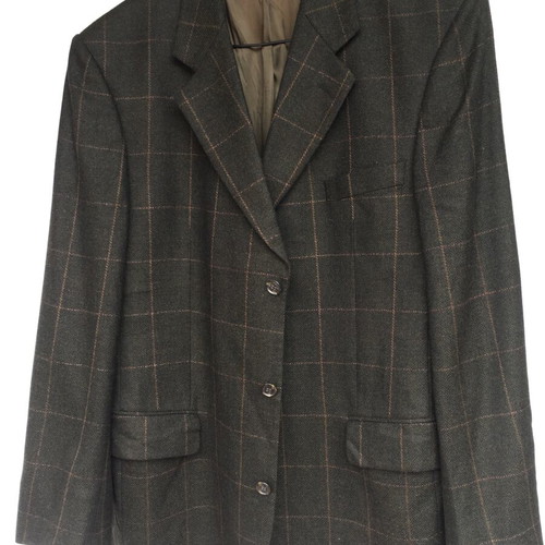 Blazer Odermark wool and cashmere blend XL like new, dark olive green