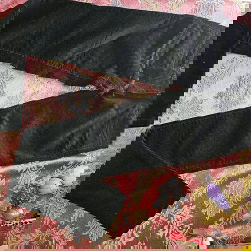 Orchestra παντελόνι νούμερο 12 σαν καινούργιο, μαλακό βελουτέ μαύρο