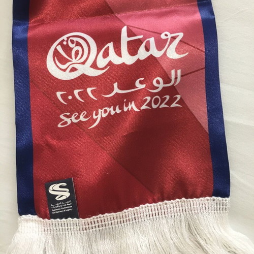 Mundial Qatar 2022 Scarf new, authentic collectible