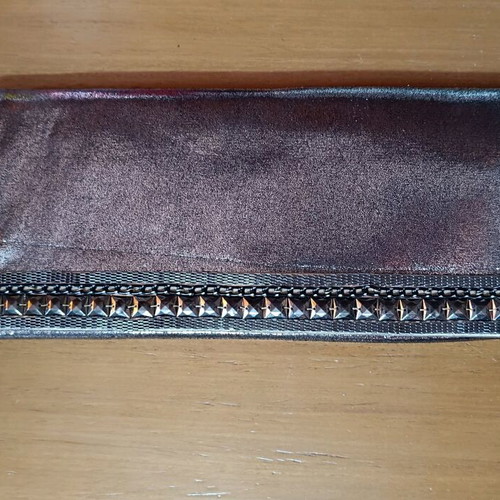Makgio copper evening clutch bag new, gold color