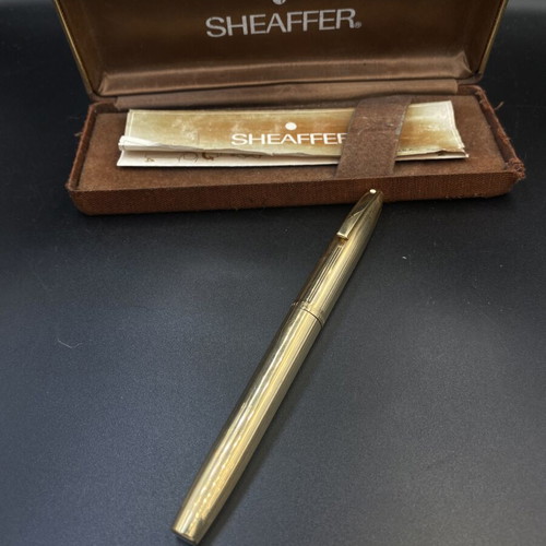 Sheaffer Imperial Triumph 777 fountain pen like new, 14K gold nib