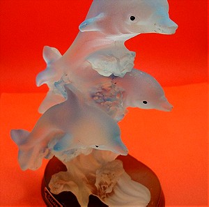 Αγαλμα με δελφίνια - Suanti Galleries