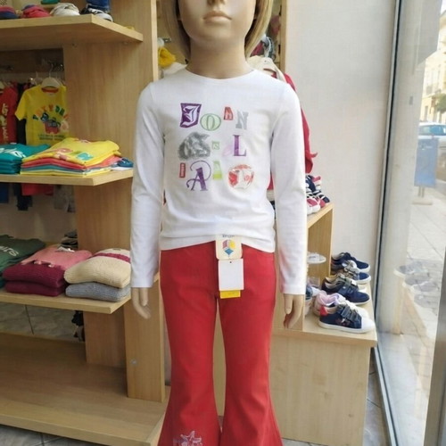 Girls' 4-piece clothing set with Galliano, Pierre Cardin, Alphabet pants