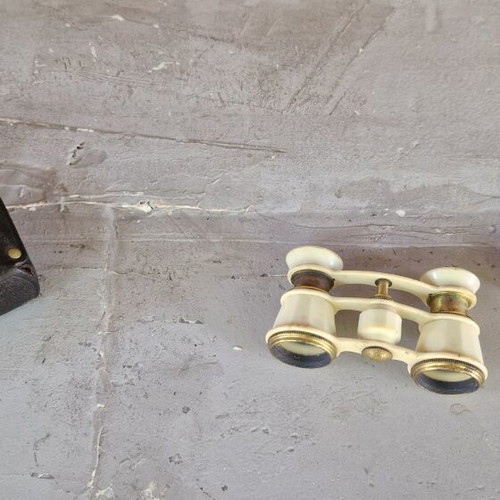 Rare Russian opera glasses used, made in USSR around 1950
