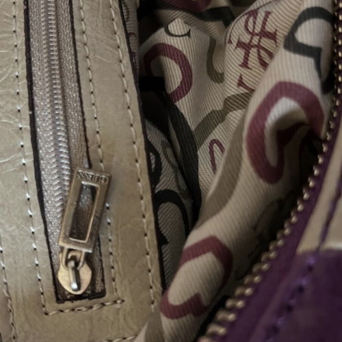 Guess shoulder bag Y2K patchwork design