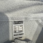White fleece jacket, medium size