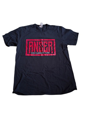 Anser T-shirt black, Gildan Premium Cotton, new, size M