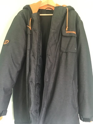 Jacket Spalding καινούργιο XL γκρι πορτοκαλί