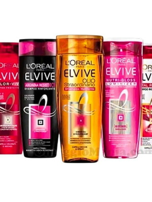 Elvive shampoo hair care new, pack of 3×400ml