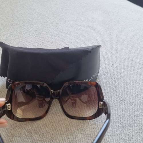 Dsquared2 mask sunglasses like new, brown acetate with gradient lens