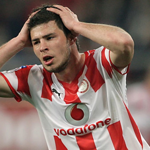 Olympiakos Football Jersey used, authentic