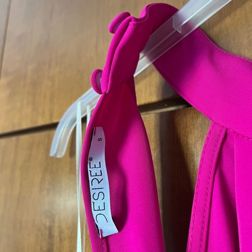 Desiree pink one-piece jumpsuit like new, size S
