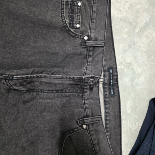 Dockers men's gray jeans vintage like new, size L XL