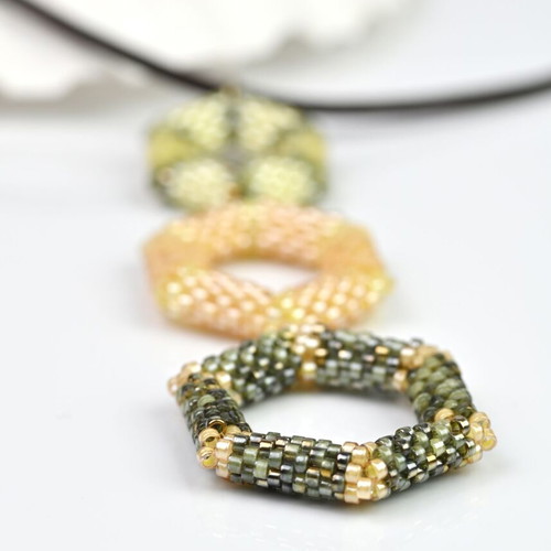 Gorska Svetlina Necklace custom made with leather cord