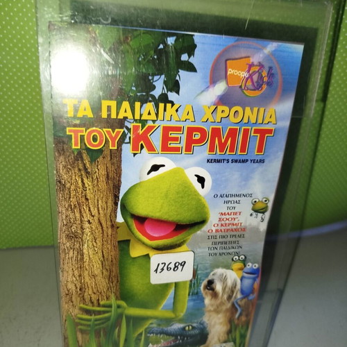 Kermit's Swamp Years VHS tape used with subtitles
