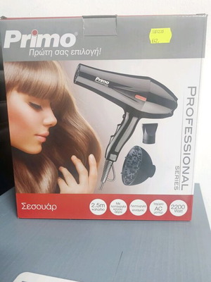 Primo Ionic Professional Hair Dryer 2200W like new