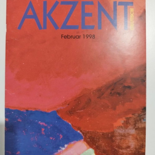Akzent magazines set 1997–1999 like new, German teaching in Greece