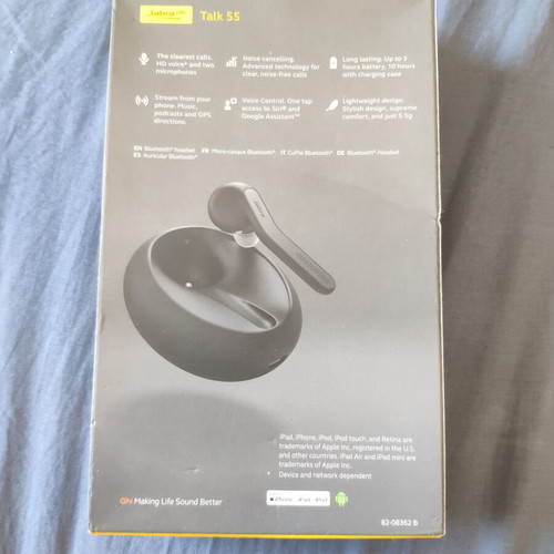 Jabra Talk 55 Bluetooth headset, black