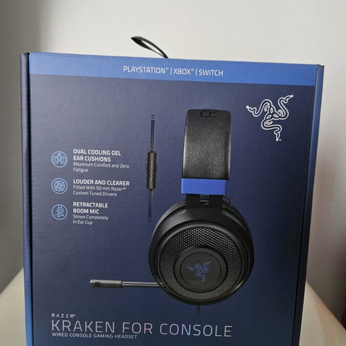 Razer Kraken for Console gaming headset like new, wired
