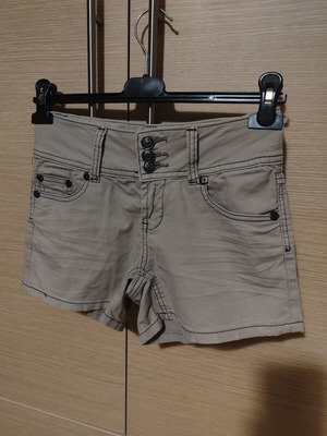 Beige shorts size S like new