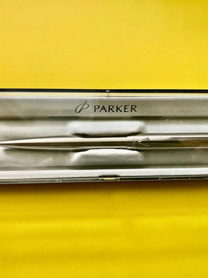 Στιλό Parker Vector ασημί καινούργιο με θήκη premium