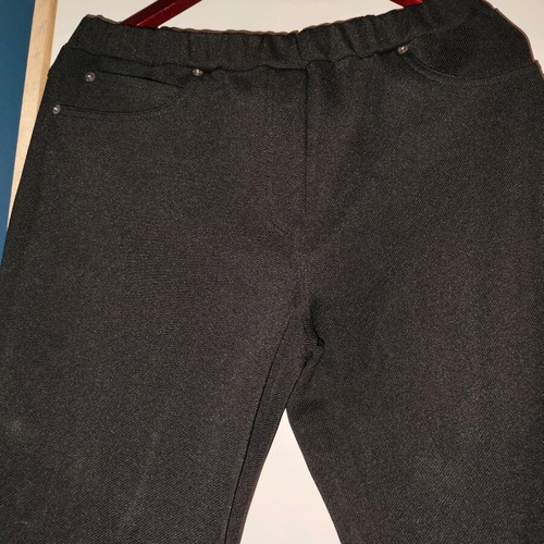 Black elastic pants medium used