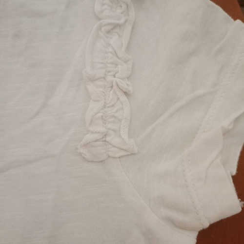 Mothercare Girls' T-shirt with Color-Changing Sequin Star like new, ages 7-9