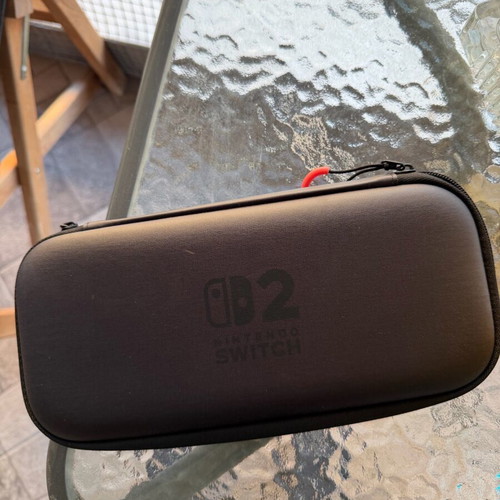 Nintendo carrying case for Switch 2 console black like new
