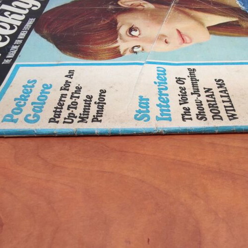 My Weekly Vintage Magazine January 24, 1970, used edition