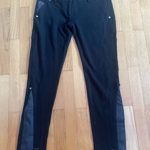 Online women's pants new, fitted, elastic, black, size XS
