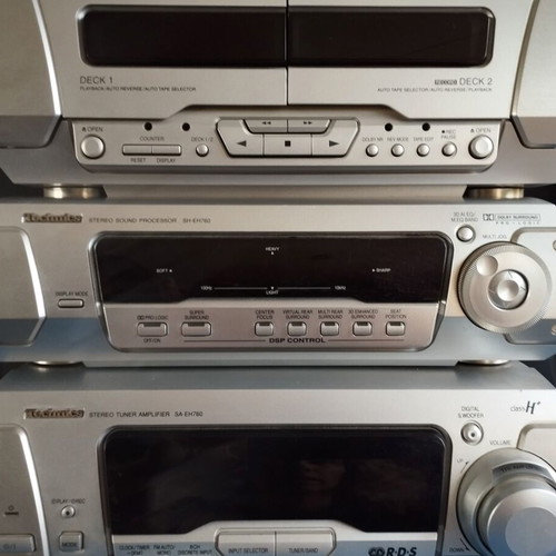 Technics SC-EH760 Hi-Fi Stereo System used, 5CD changer, Dolby Pro Logic