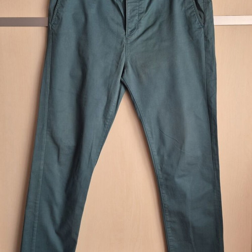 ASOS Chino Pants Slim Fit Used Petrol W34 L32