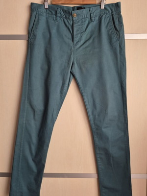 ASOS Chino Pants Slim Fit Used Petrol W34 L32