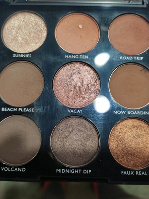 Morphe eyeshadow palette like new