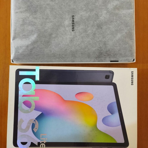 Samsung Galaxy Tab S6 Lite 4G/LTE tablet like new with S Pen and case