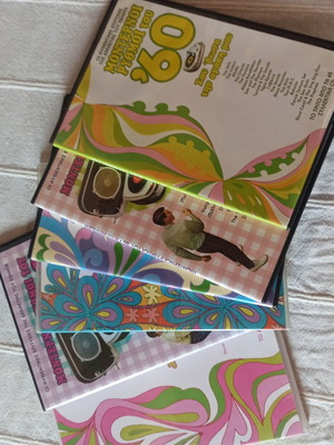 6 cds με τραγούδια των sixties