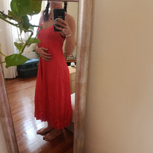 Corral summer dress, red, size M