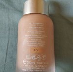 Kiko foundation used, light shade