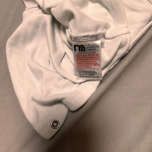 Baby bodysuit 1-3 months like new