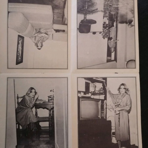 Manina magazine insert used, M. Evangelou visit at home