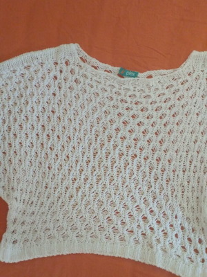 Blouse like new, white, size M